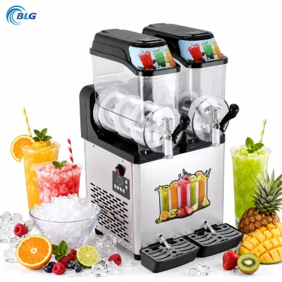 BLG High Efficiency Slush Machine Slush Ice Maker Machine Durable Slush Machine for Convenience Store Cinema Snack Bar