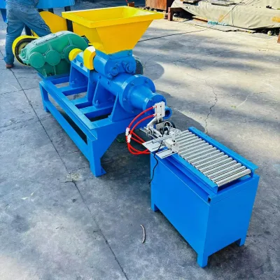 Professional DC Motor Charcoal Briquette Making Machine with Hydraulic Piston Press 500kg Capacity 380V Factory Price