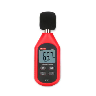UNI-T UT353 Noise Measuring Instrument Db Meter 30~130dB Mini Audio Sound Level Meter Decibel Monitor