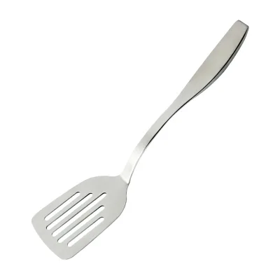 Fashion Style Silicone Egg Turner with Stainless Steel Handle, Kitchen Solid Silicon Spatulas