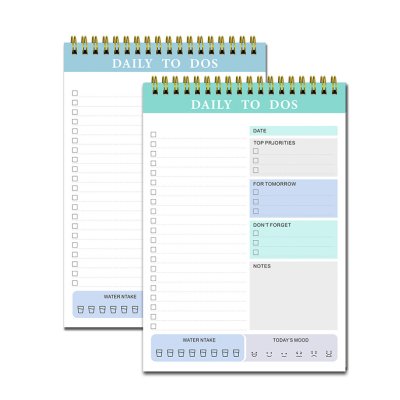 Wholesale to Do List Notepad Daily Planner Notepad Undated 60 Sheets Tear Off Sheets Agenda Book