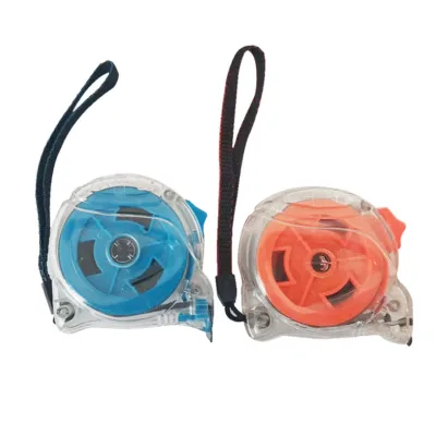 Transparency Retractable ABS Plastic Measure Tape
