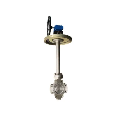 Manual Operation Lug Butterfly Valve Ductile Iron Stainless Steel Disc Butterfly Valve Thread Hole With Handle