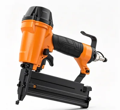 TR 11 Pneumatic DIY Upholstery Stapler 22 Gauge 3/8'' Crown Steel Nailer 5/8in-2in Capacity 10-30mm Fine Wire 3-Year Warranty