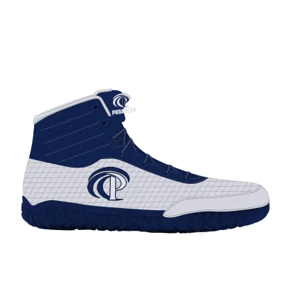 Day Key Supplier Custom Fly Weaving Leather Freestyle and Folkstyle Gym Combat Oem Wrestling Shoes