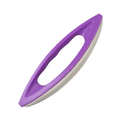 Professional Polished Purplish Rub Nail Art Beauty Kit for Men Includes File Brush Manicure Polish Wax Hand Shape