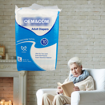 Free Samples Japanese Adult Diaper Incontinence Adult Diaper Cotton Printed Color Waterproof Maternity Diaper