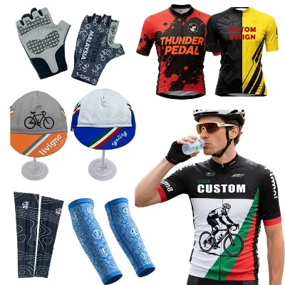Custom logo sportwear Cycling Lightweight Jersey Breathable custom brand cycling suits