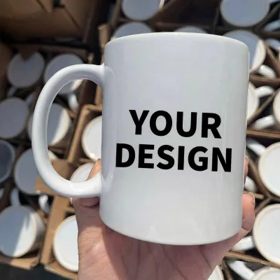 Customized Colors & Logos Ceramic Mugs 345ml Capacity Dishwasher/Microwave Safe Creative Personalized Business Festival Gifts