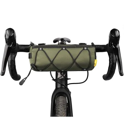 New Mountain Bike Cylinder Handlebar Bag Crossbeam Bag Multi Functional Highway Folding Riding Bag