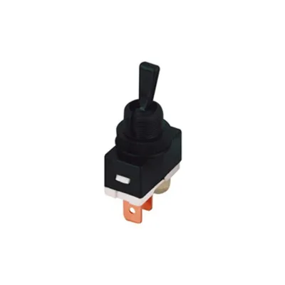 Mini SPST ON/OFF Toggle Switch 12V 20A 2 Blade Terminals Waterproof Automotive Power Control Switch