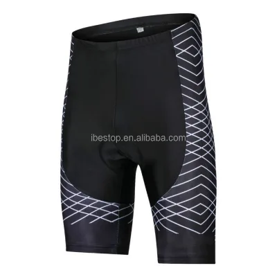 Black Padded Bicycle Cycling 3D Padded Bike Short Pants Cycling Shorts