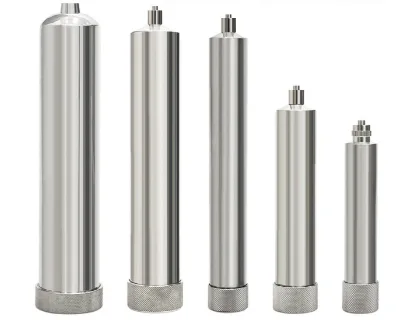 American Style Stainless Steel High Pressure & Corrosion Resistant Metal Glue Dispensing Syringe Can Be Heated 10CC 30CC 100CC