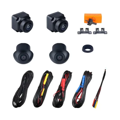OEM Waterproof 360 Degree AHD 1080P Reverse Parking Sensor with Front Monitor and 1 Year Warranty for Cars