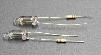 Different Neon Bulb Neon Lamp With Resistor