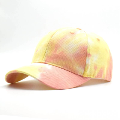 New Fashion Tie-dye Sports Hat for Women Chapeau Streetwear Hip Hop Hat Unisex Baseball Cap