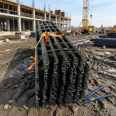 Australian Standard L11TM200 Black Wire Mesh Hot Dip Galvanized Concrete Slab Reinforcing Mat Welded Trench Mesh for Commercial