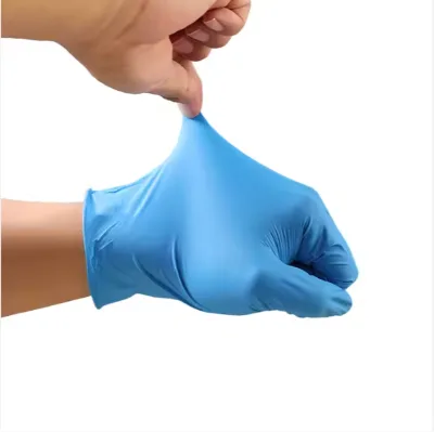 JJEN Examination Powder Free Nitrile Gloves Disposable Blue XS-XL for Certified Dental Equipment