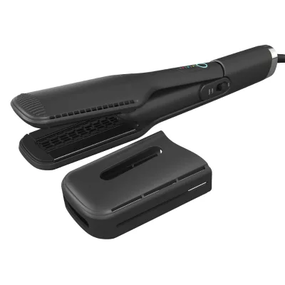 Hot Selling 2 1 Super Wind 3 Gear Hair Straightener New Style Dry Straight Hair Portable Professional Ceramic Iron Electric LED