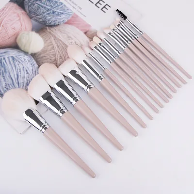 2020 New Vegan Brush Makeup Brushes Professional Pink Handle Make up Brushes