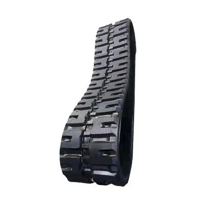300mm Rubber Track Pad Excavator Kubota Mini Excavator Track Link with Welded Track Pads