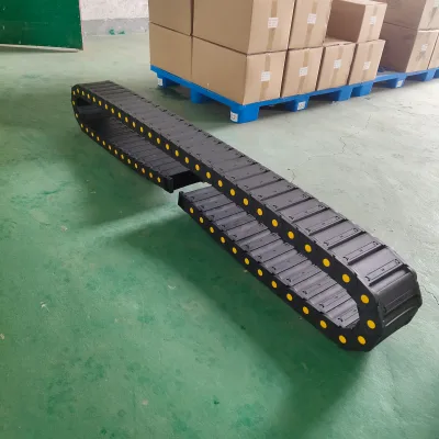 Custom Material Cable Chain CNC Machine Protection PA66 Option Carrier Injection Durable Heavy Duty Long Life Field Grade Job