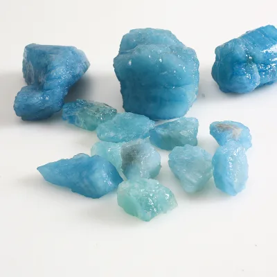 Wholesale Bulk Natural Aquamarine Rough Stone Spiritual Quartz Raw Tumbled Crystal Stones