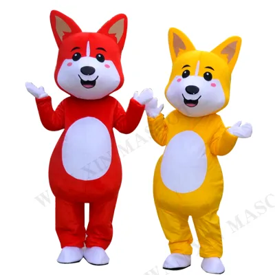 Mannequin Costume Walking Performance Props Eccentric Suit Cartoon Dog Animal Costume Plush Mascot Custom Mascot Costume