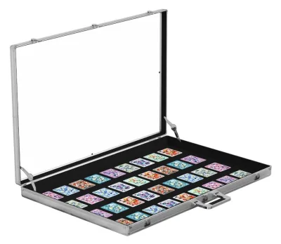 Silver Aluminum Alloy Graded Cards Show Case OEM ODM Wholesale Manufacturer for Collectible Display Accessories