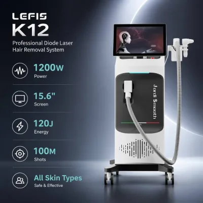 Diode Laser Hair Removal Machine Professional Salon Clinic Equipment With Double TEC Cooling System
