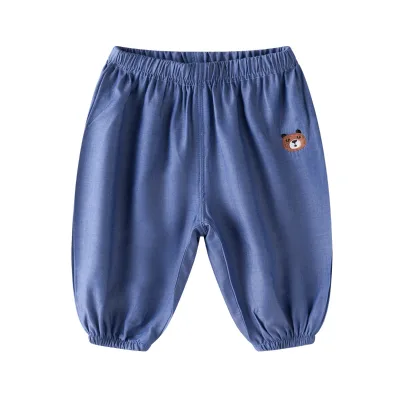 Printing Baby Boy Trouser Organic Cotton Training Pants Children's Clothing Long Pants