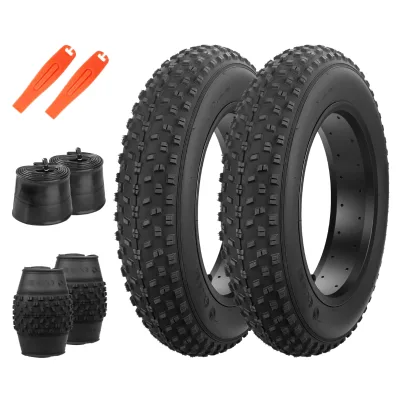 26x4.0 Fat Bike Tire 60 TPI Folding Bead Snow Sand Beach Bicycle Tire with Anti-Puncture Protection