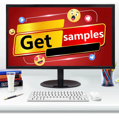 21.5 Inch LCD Monitor Full HD 1920*1080 75Hz Refresh Rate Desktop PC Computer with High Definition Display