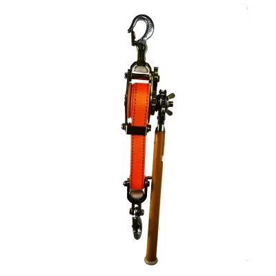High Quality 1.5 TON Insulating Hand Puller Web-Strap Puller Cable Puller