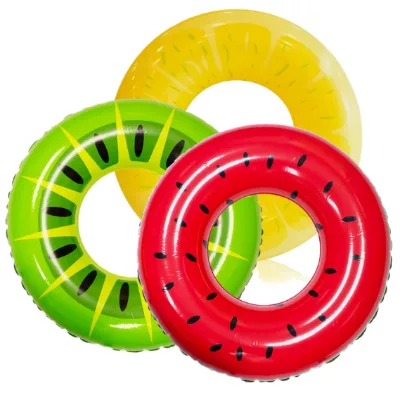 New Adult Inflatable Watermelon Swimming Ring - Fruit-shaped Swimming Ring -suitable for Use in Swimming Pools and Beach Parties