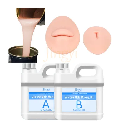 Skin-safe Eco-friendly Soft Liquid Silicone Rubber Platinum Cured Silicone for Human Artificial Body Part Mold Making Prosthesis