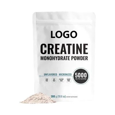 Private Label OEM Creatine Monohydrate Powder 99% Creatine Pre Workout Unflavored Creatine Monohydrate Powder