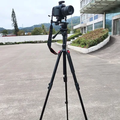 Heavy Duty Phone Ring Light Stand Tripod Universal Professional Camera DSLR Video Base with Cold Shoe Mount