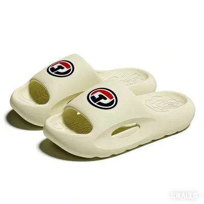 Lidani Comfortable Women's Summer Slippers 2025 New Model Indoor Home Thick-Soled EVA Upper Anti-Slip Couple's Sandals for Men