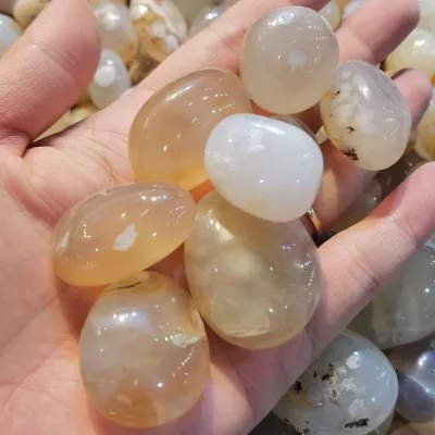 Bulk Sale Polished Crystal Gemstones Angel Fortune Feng Shui Wedding Gift Decor Irregular Natural Gravel Healing Stone