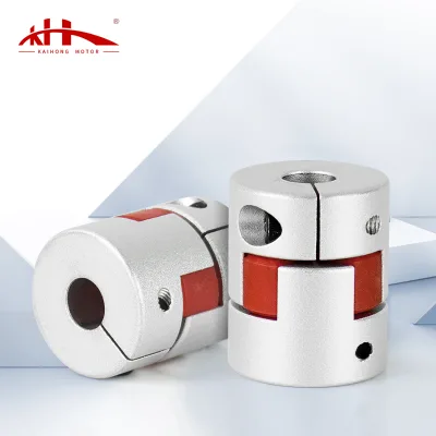 High-Torque Aluminum Alloy Plum Blossom Coupling Lightweight Flexible Shaft Connector for Industrial Machinery OEM Customizable