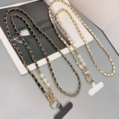 Adjustable Phone case Strap Metal Mobile Phone Chain for iPhone 16