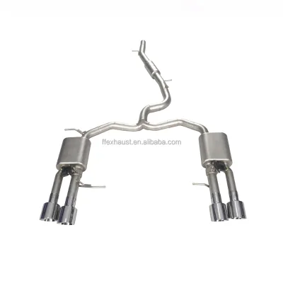 Stainless Steel Exhaust Catback for Skoda Superb 2.0T With Muffler Valves Tuning Performance Exhaust System
