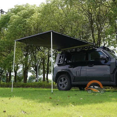 New Outdoor Aluminum Vehicle Roof Top Tent for BYD Leopard 8 Sports Style Camping Car Side Awning
