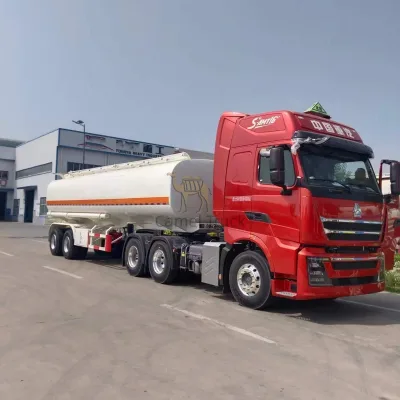 Camel Truck Brand New 45000 L 3-axle 5-compartment Steel Oil Tank Semi-Trailer with >30000 kg Payload