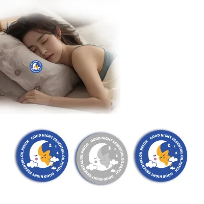 Custom Natural Ingredients Help Sleep Sticker Patch Good Night Sleep Patch