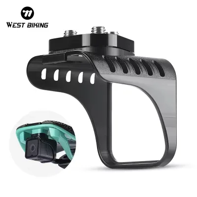 WEST BIKING Bicycle Camera Bracket Bicycle Accessories Outdoors Cycling Riding Sports Bracket Cycling Camera Bracket Equipment