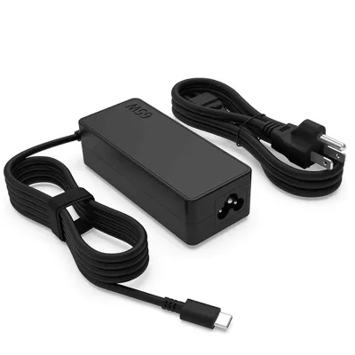 Manufactory Direct Type-C 65W Fast Charging Computer Power Adaptor