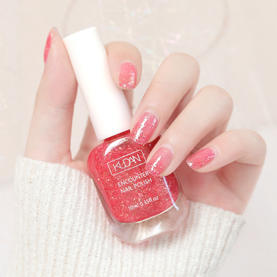 Long Lasting Water-Based Eco-Friendly 10ml Nail Art Lacquer for Lady Colorful Decoration Top Nail Polish