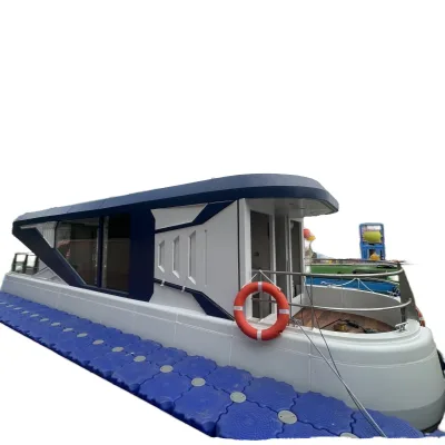 Amphibious Floating House Smart Home System Pre-Installed Casa Flotante for Ground/Water Use With Space Capsule Design 2025